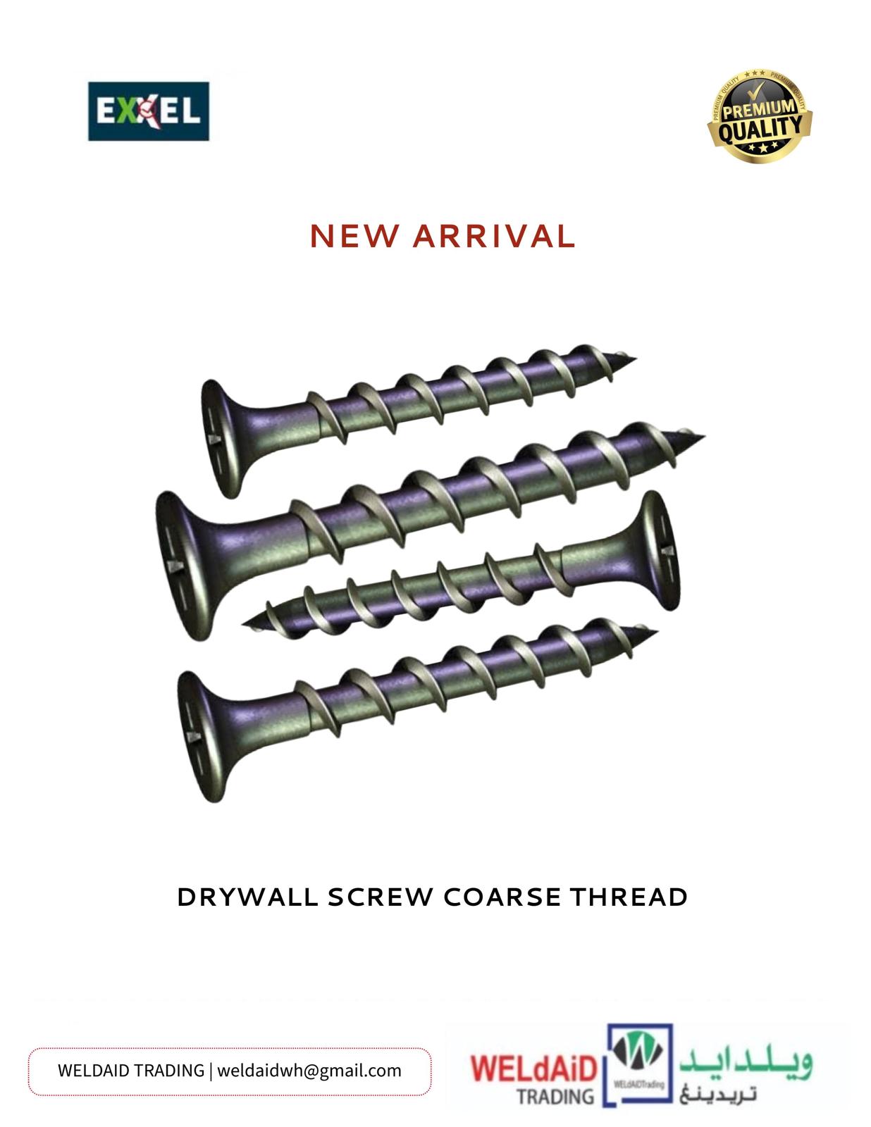 DRYWALL SCREW COARSE THREAD