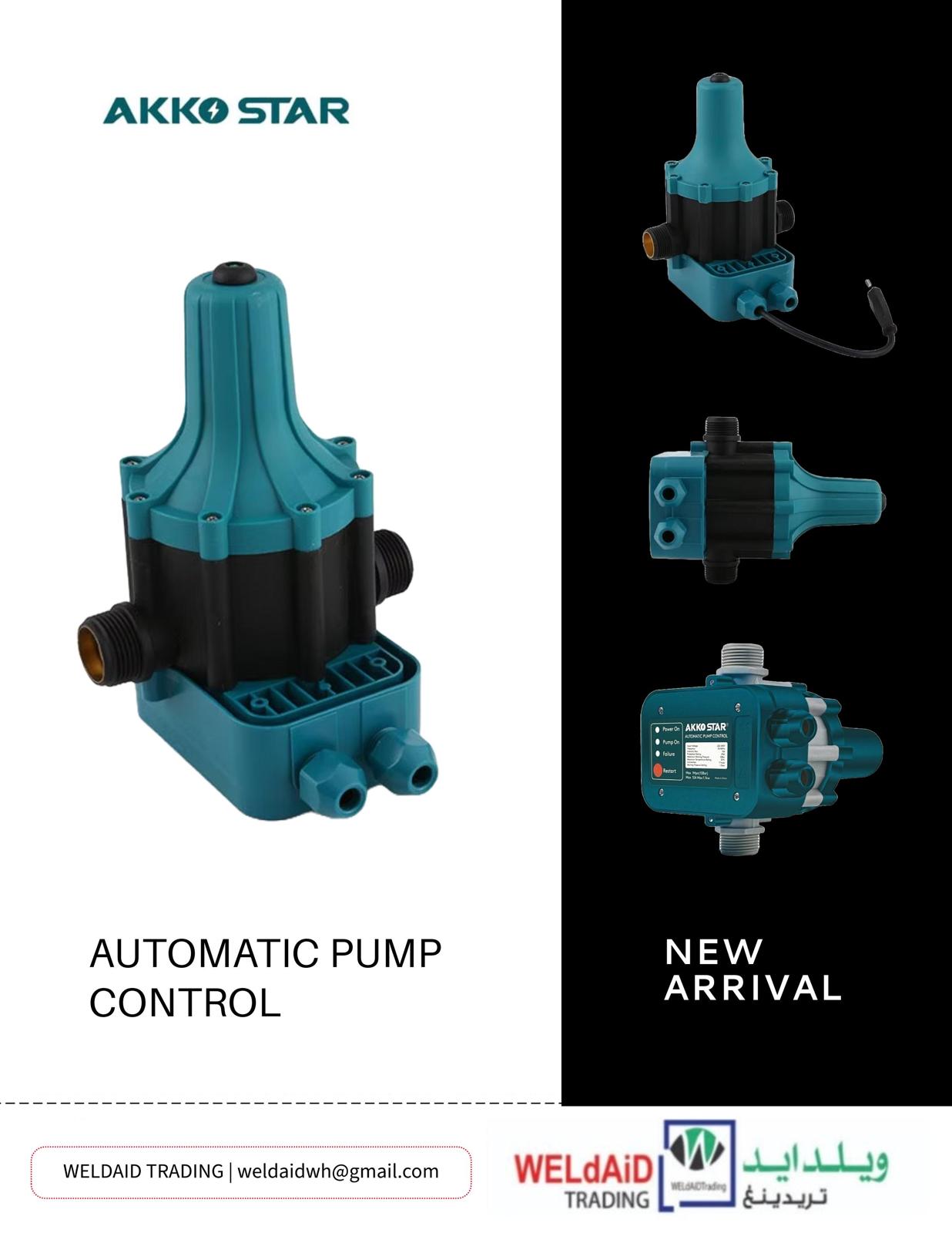 AUTOMATIC PUMP CONTROLE