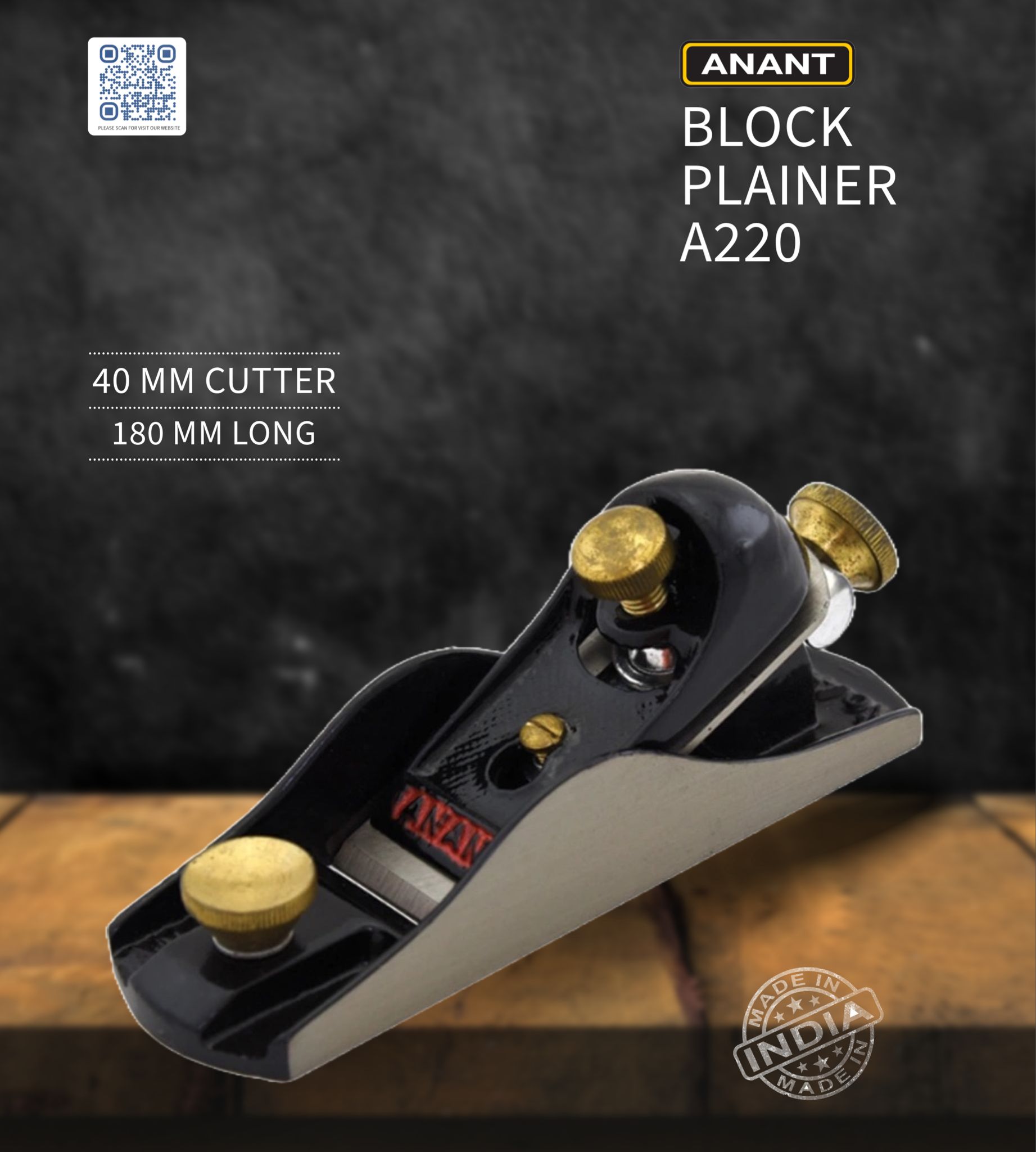 BLOCK PLANER A220 "ANANT"