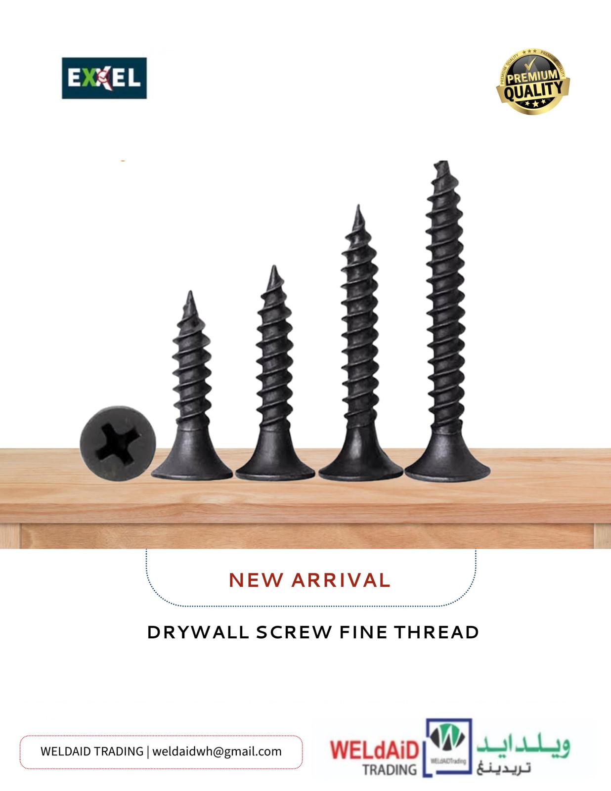 DRYWALL SCREW FINE THREAD