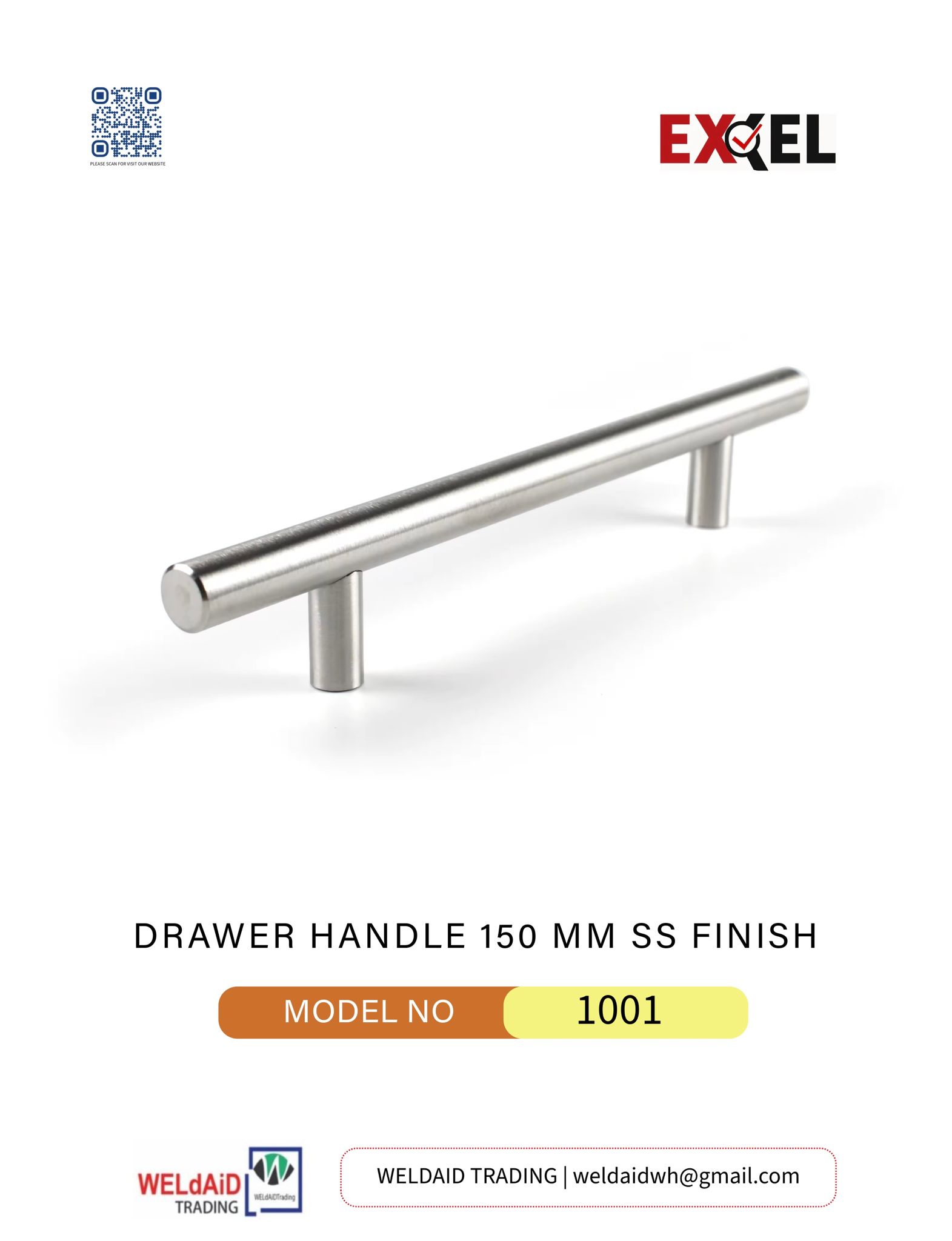 DRAWER HANDLE 1001 -150MM